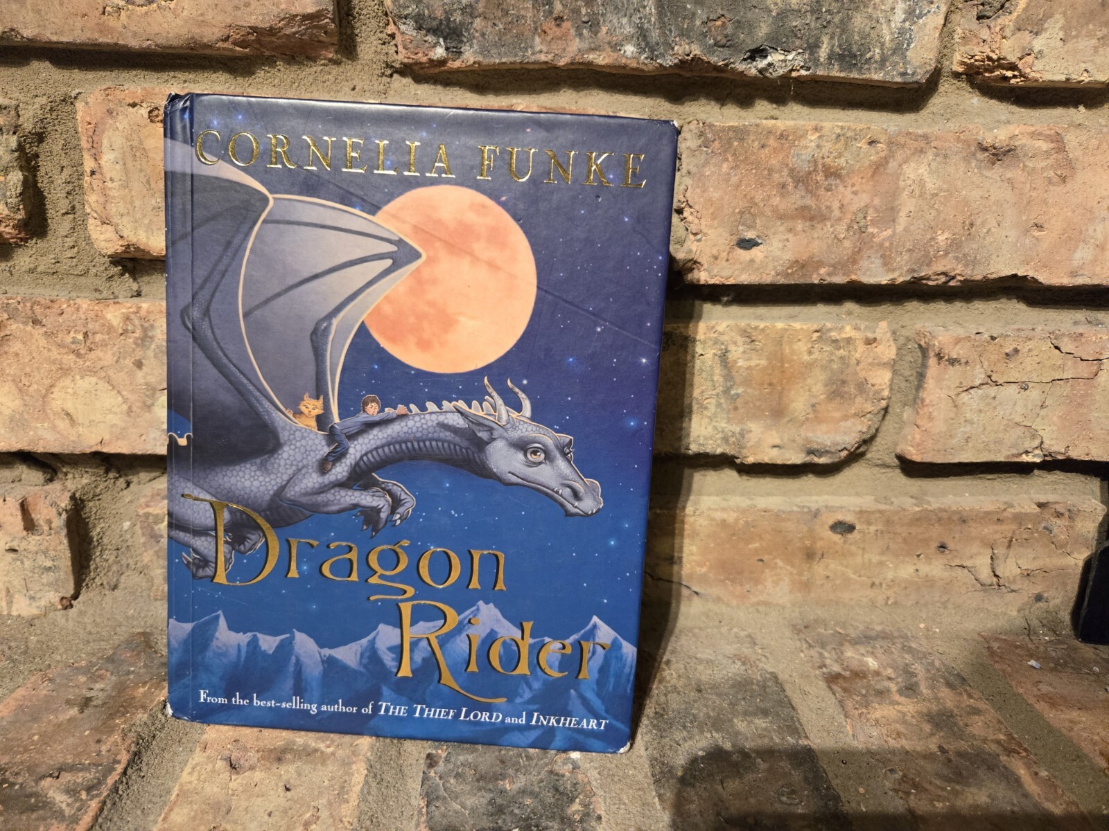 Book Dragon Rider First Edition Anthea Bell & Cornelia Funke Hardcover American