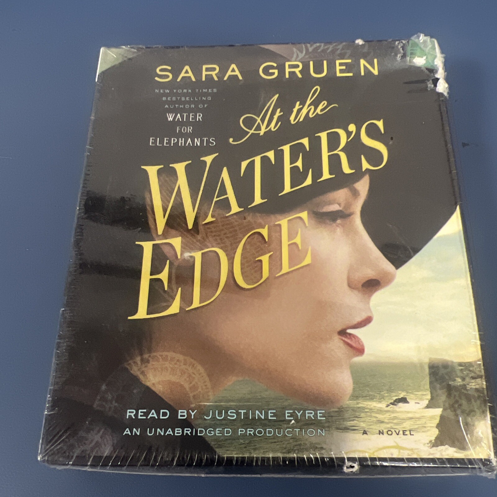 At the Water’s Edge: A Novel (AUDIO CD) Sara Gruen Read By Justine Eyre Sealed