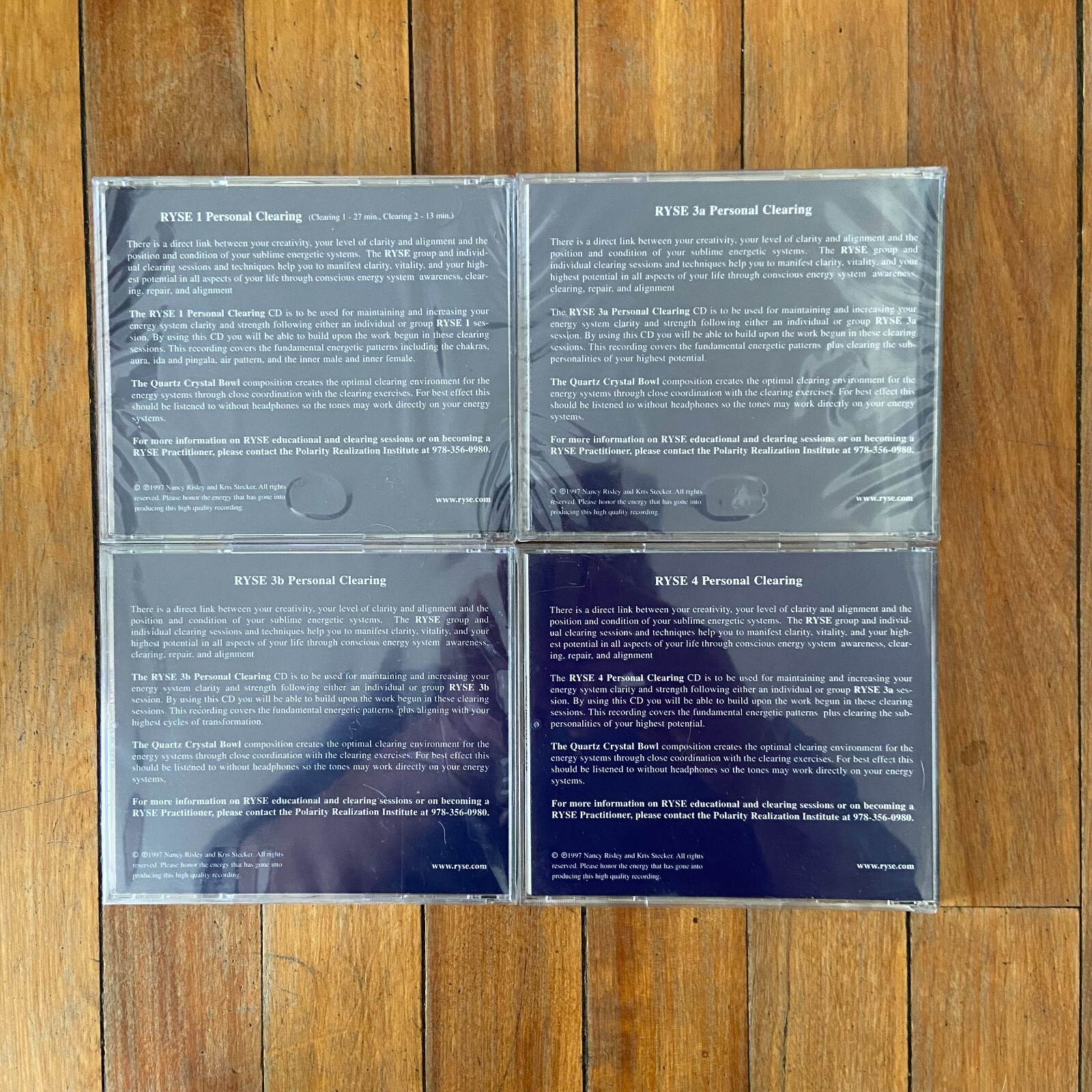 RYSE Raising Your Sublime Energies CD Set 1997 Nancy Risley