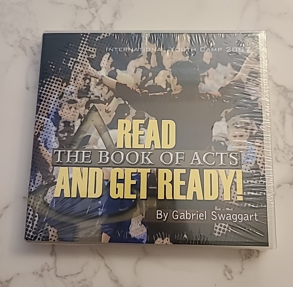 READ THE BOOK OF ACTS AND GET READY NEW Sealed CD GABRIEL Jimmy SWAGGART 2007