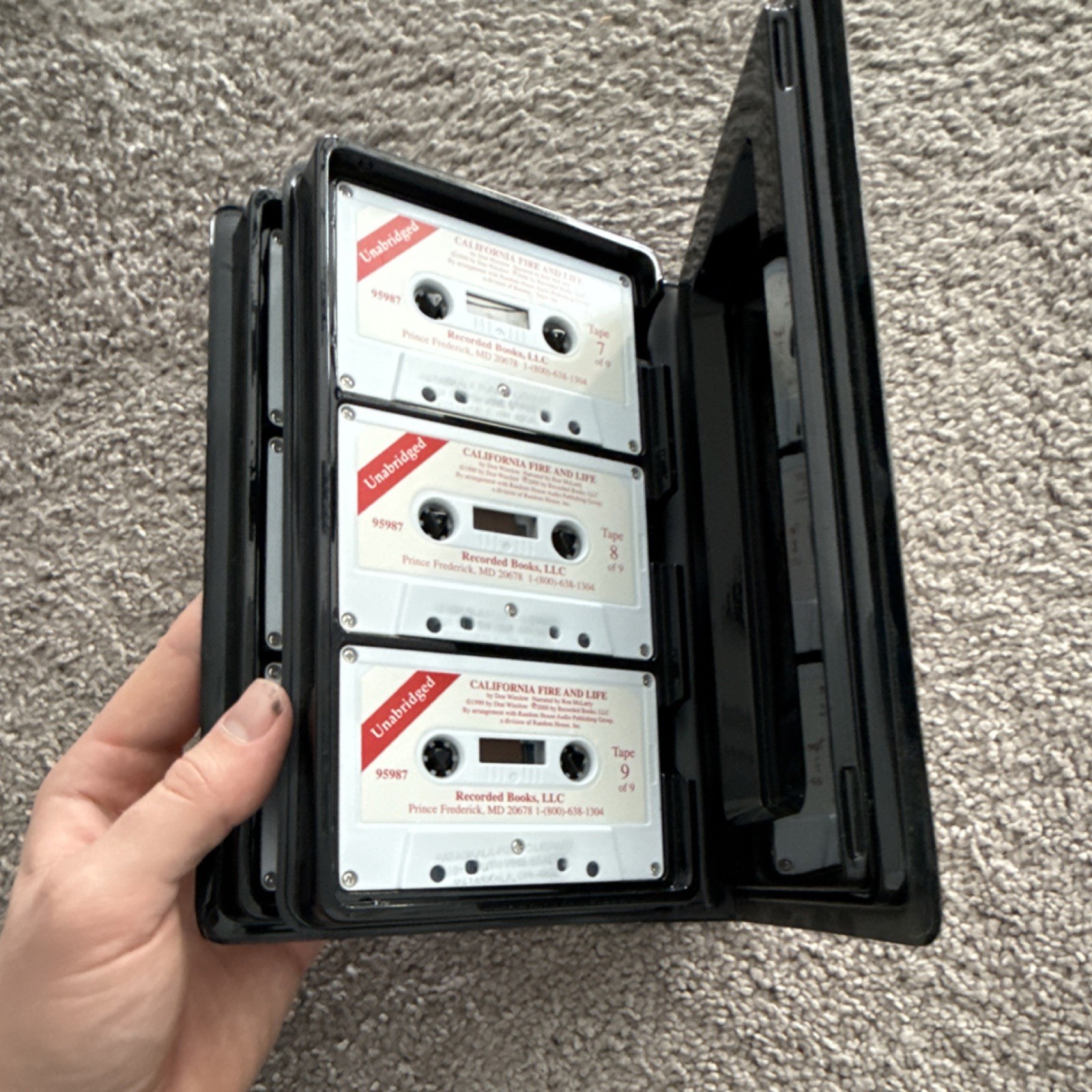 California Fire and Life by Don Winslow Unabridged Audiobook Cassette Recorded …