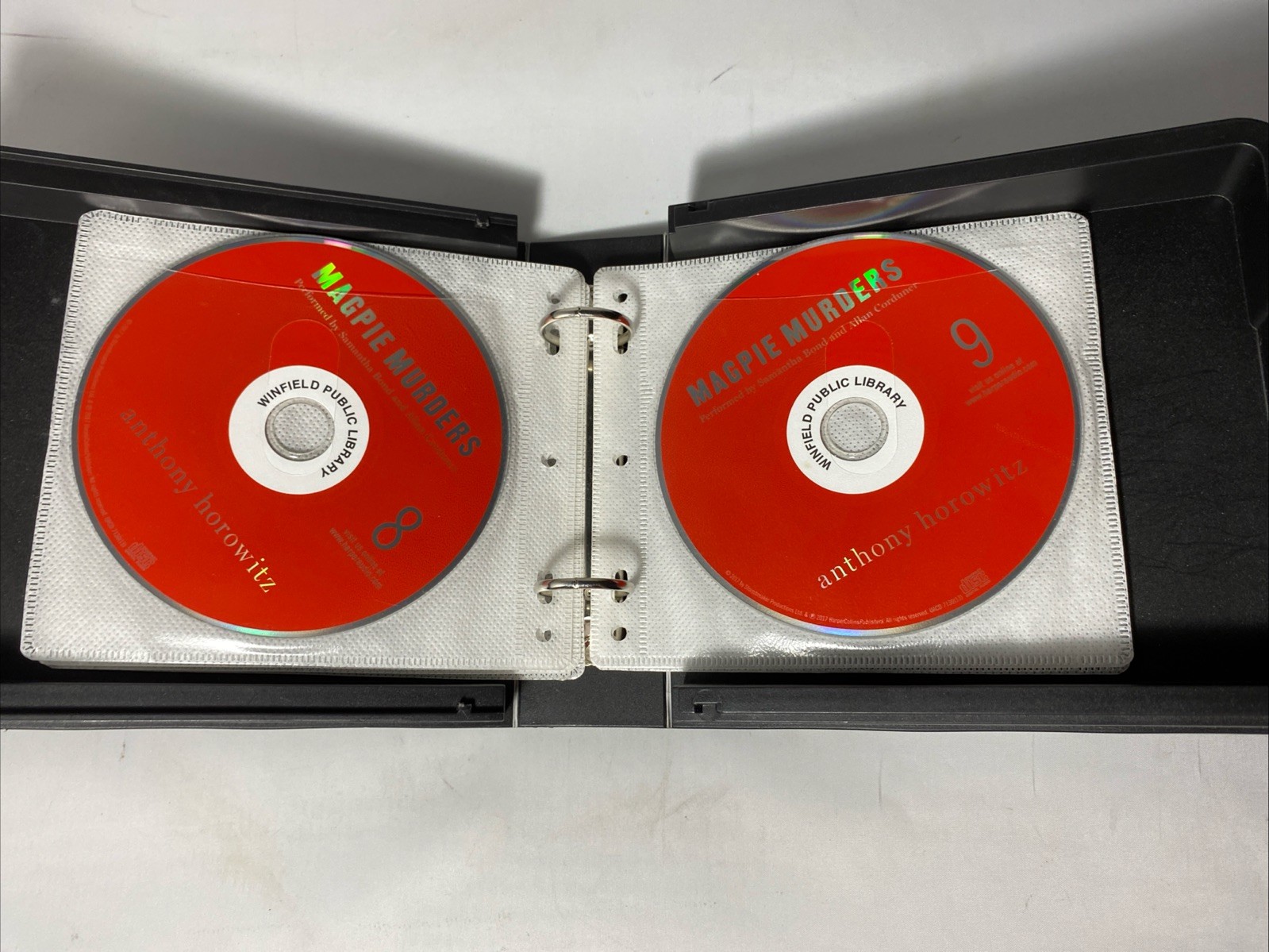 GOOD Magpie Murders by Anthony Horowitz Audiobook, 13 Discs, Unabridged