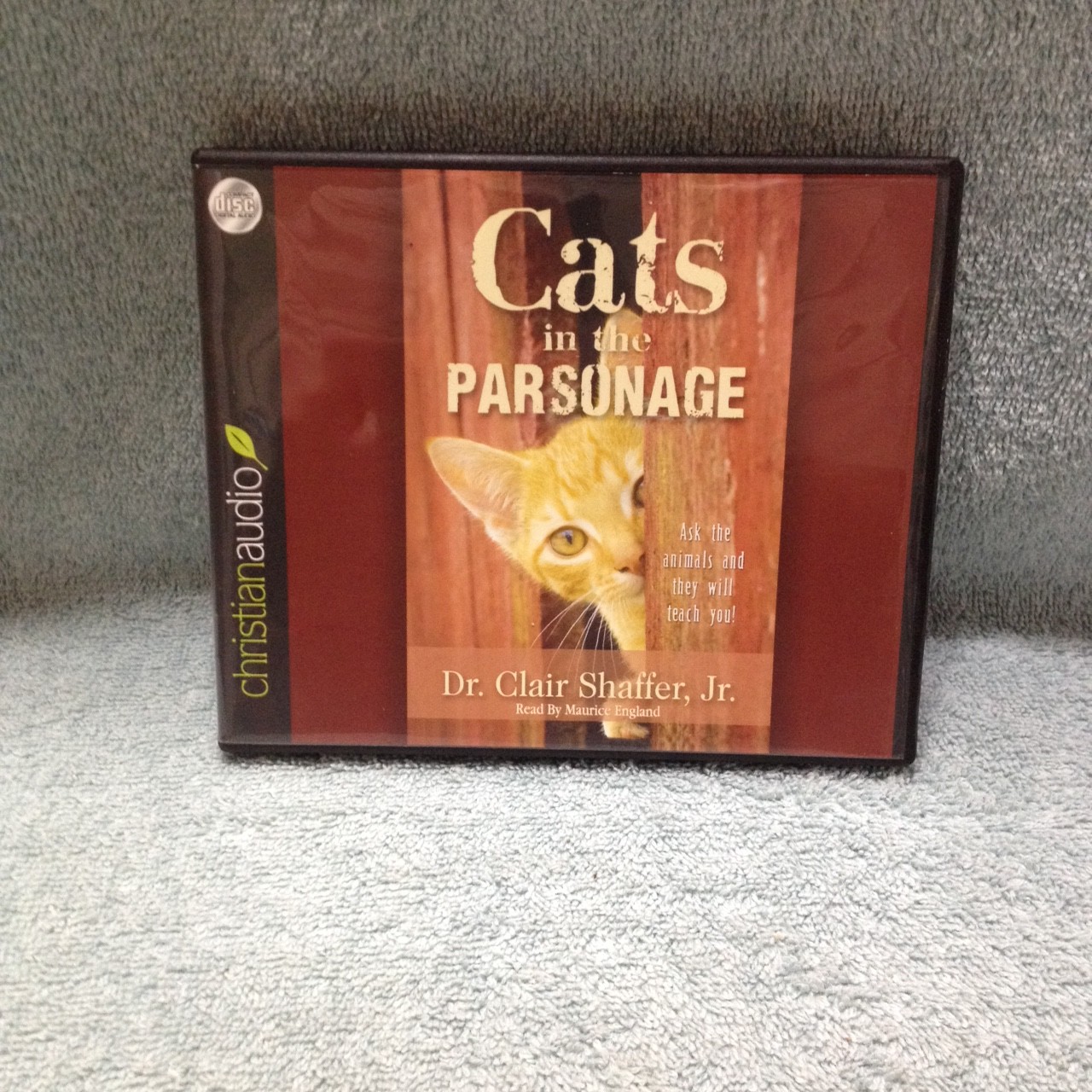 Cats in the Parsonage: Ask the Animals and They Will Teach You! CD-Audio