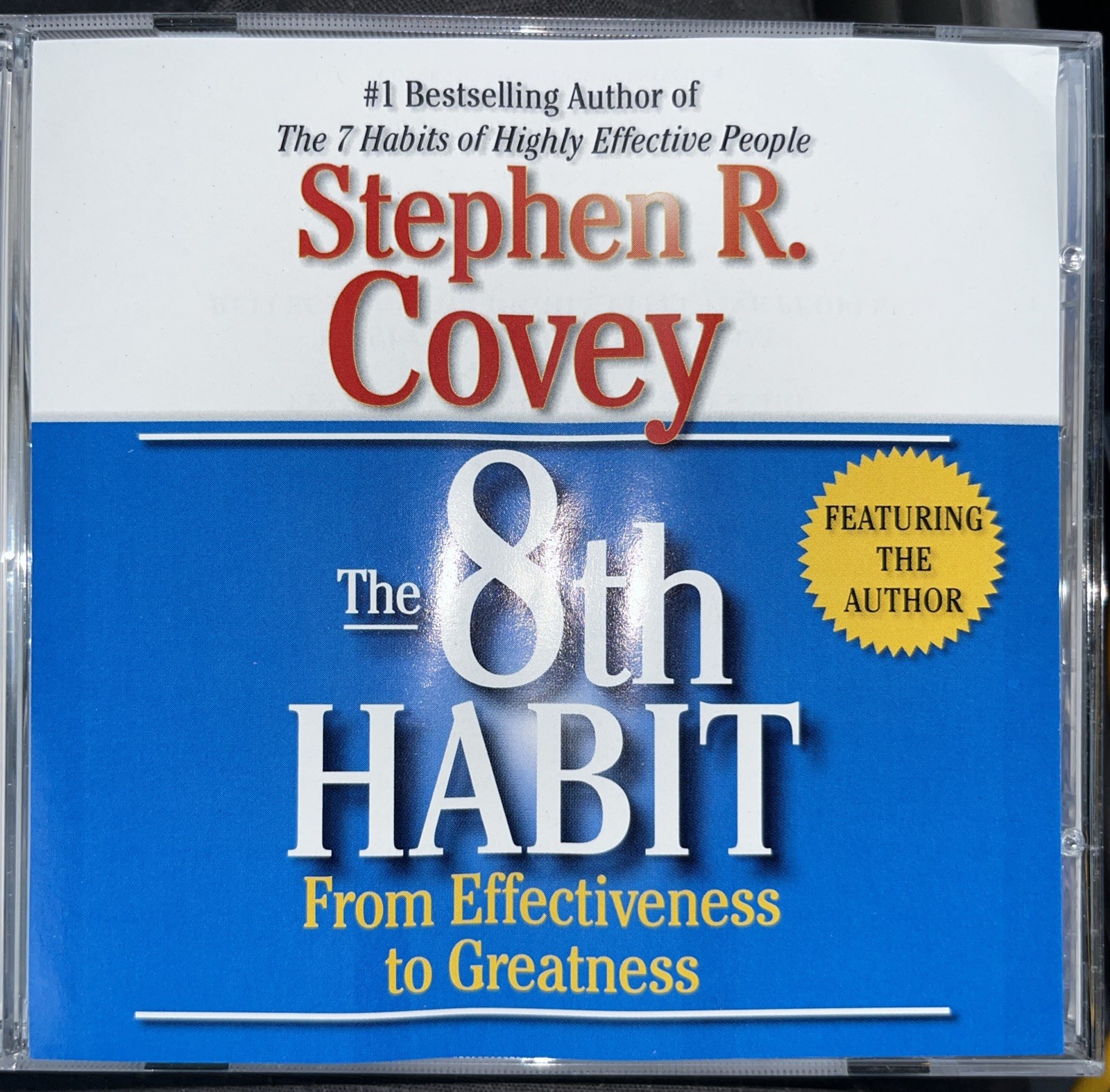 The 8th Habit : From Effectiveness to Greatness by Stephen R. Covey (2011,…