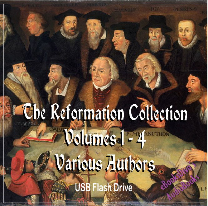 The Reformation Collection Volumes 1-4 Christian Audiobooks on USB Flash Drive