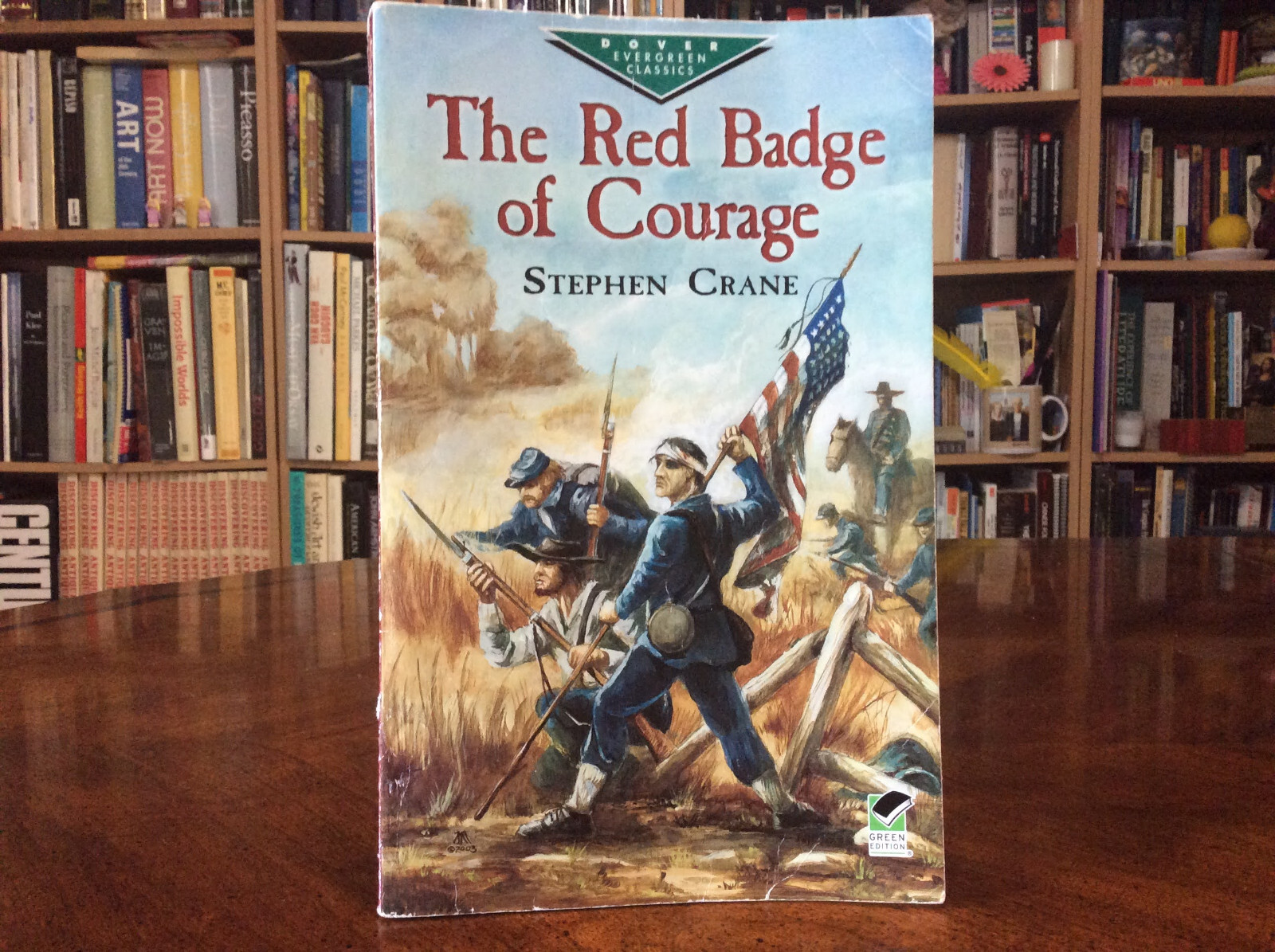 The Red Badge of Courage by Stephen Crane (2004, Paperback) Dover Evergreen