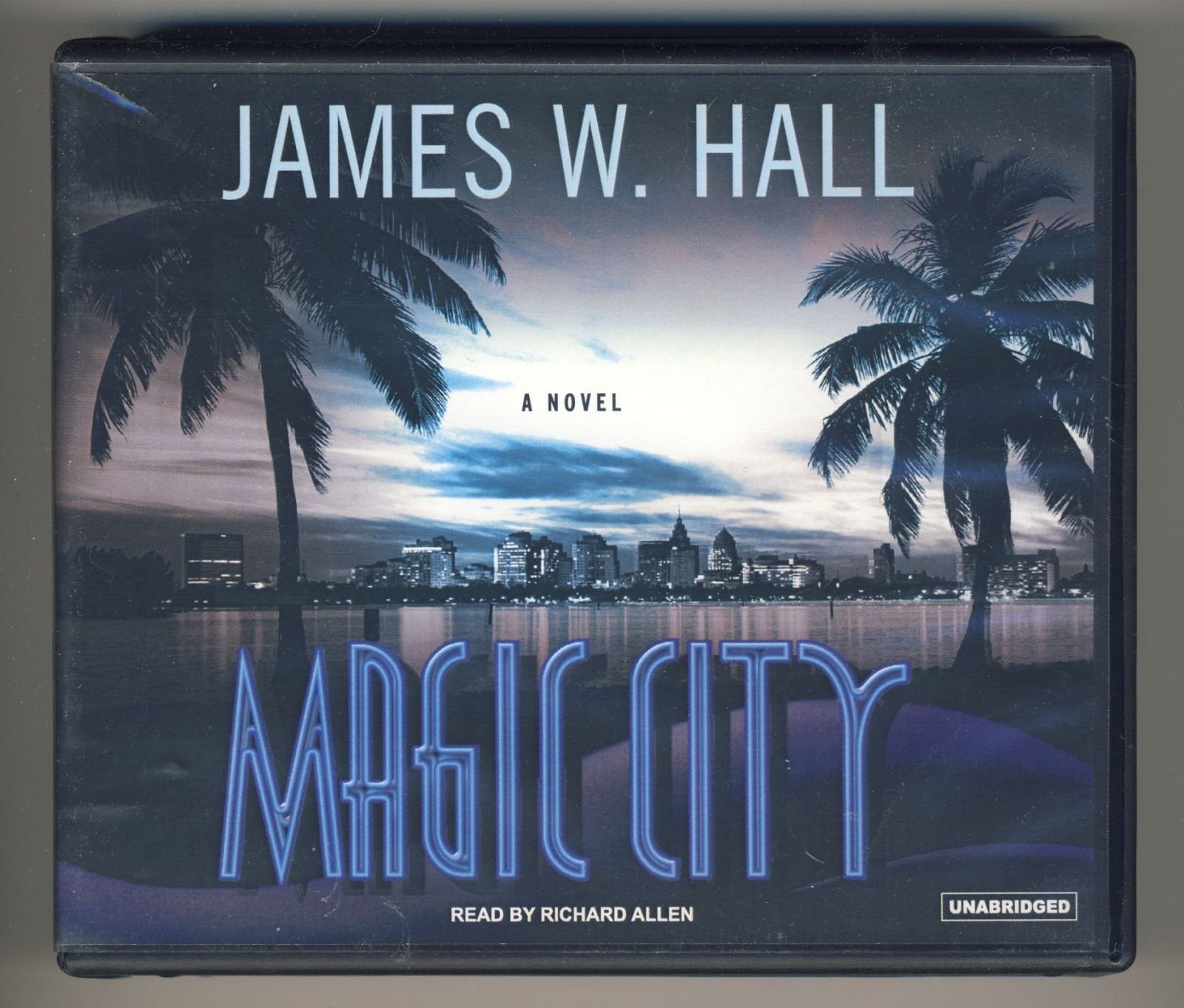 James W Hall Magic City Audiobook CD Thriller Crime Miami Florida 1960s Thorn