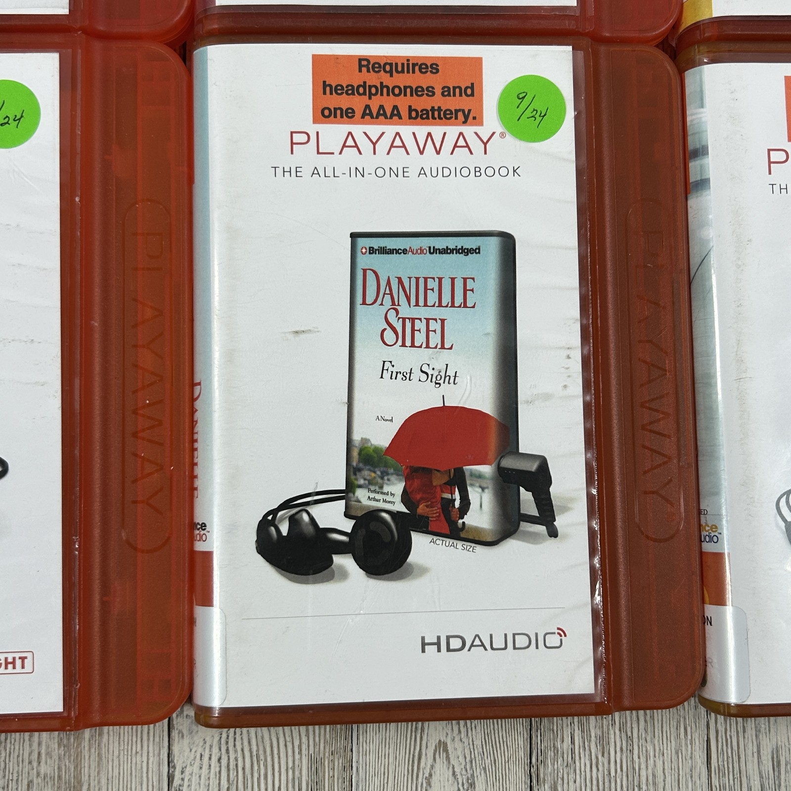 Danielle Steel Playaway All-in-One Audiobooks Lot of 6: Child’s Play, Mistress