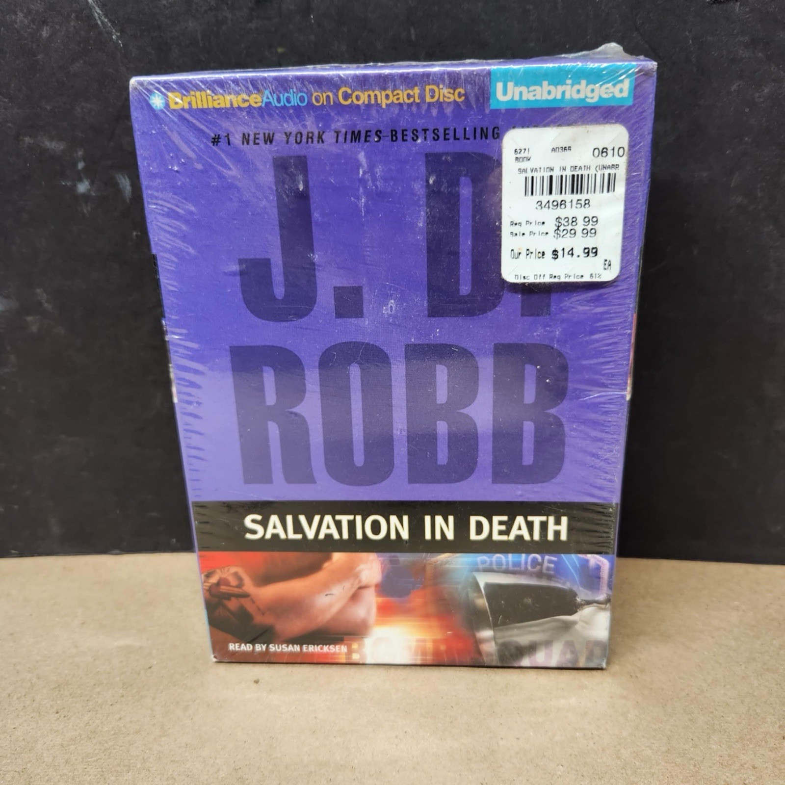 Salvation in Death (In Death Series) — Audio CD By J.D. Robb — SEALED
