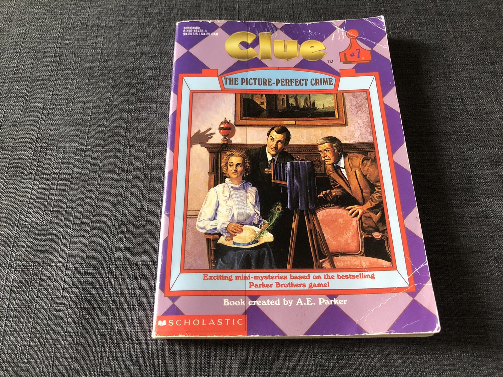 The Picture-Perfect Crime [Clue, Book 7] Paperback Book