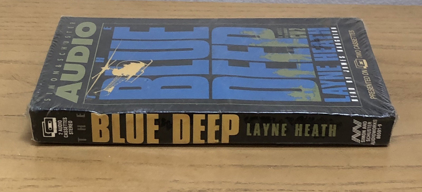 Vintage 1999 NEW ~THE BLUE DEEP~ *AUDIO Book on Two CASSETTES**By Layne Heath
