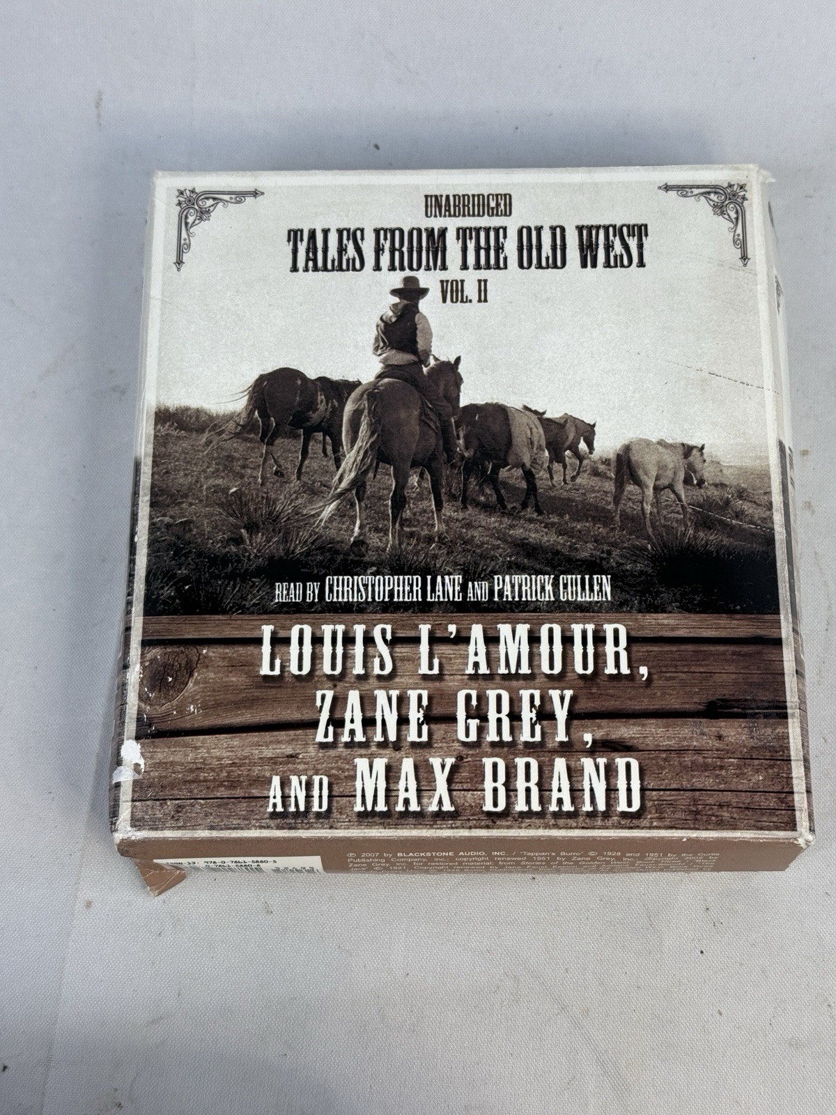 Tales from the Old West Volume 2 by Louis L’Amour + Audiobook cd Free ship