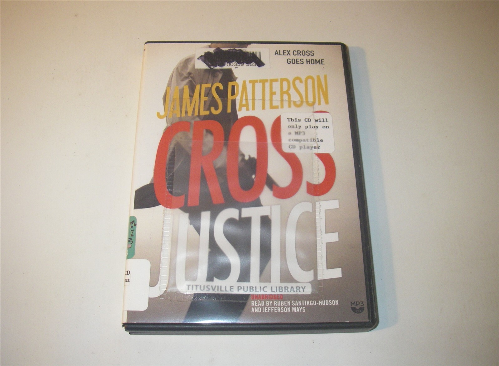 CROSS JUSTICE BY JAMES PATTERSON AUDIOBOOK AB373
