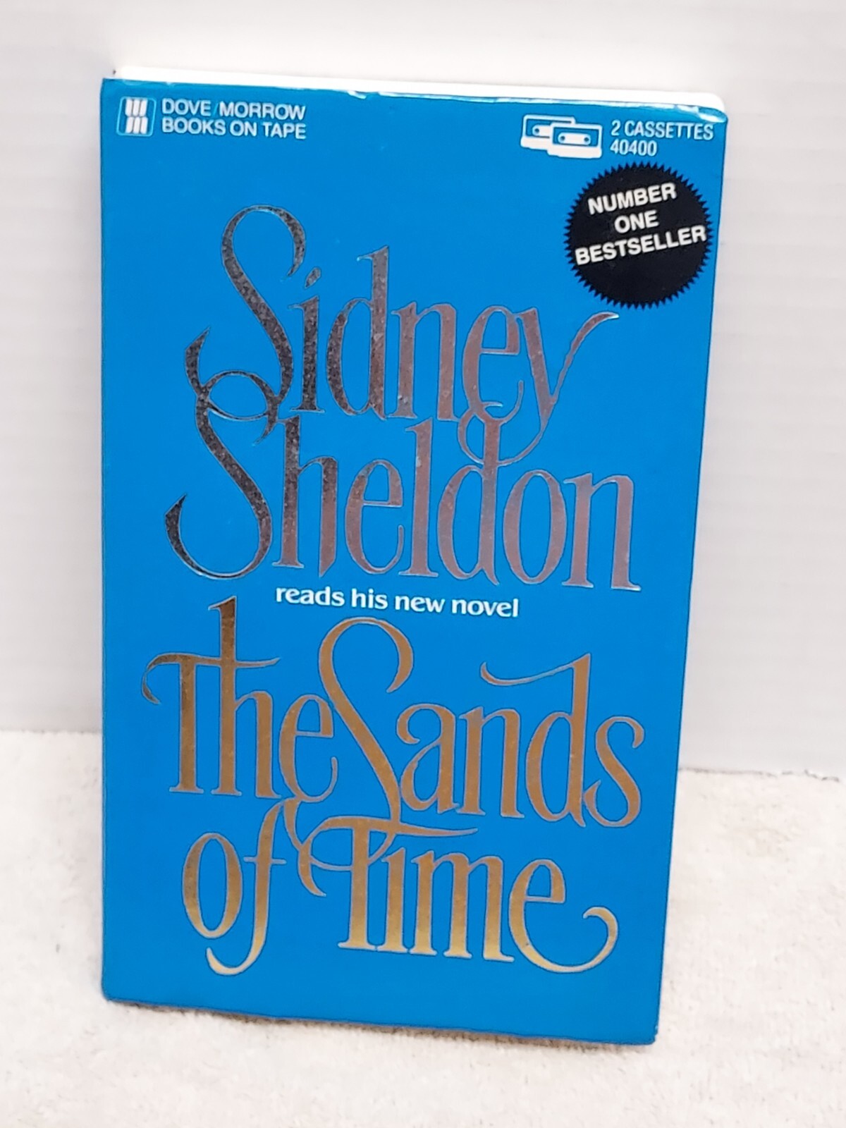 VTG Cassette Audio Book Sands Of Time Written & Read by Sidney Sheldon Abridged