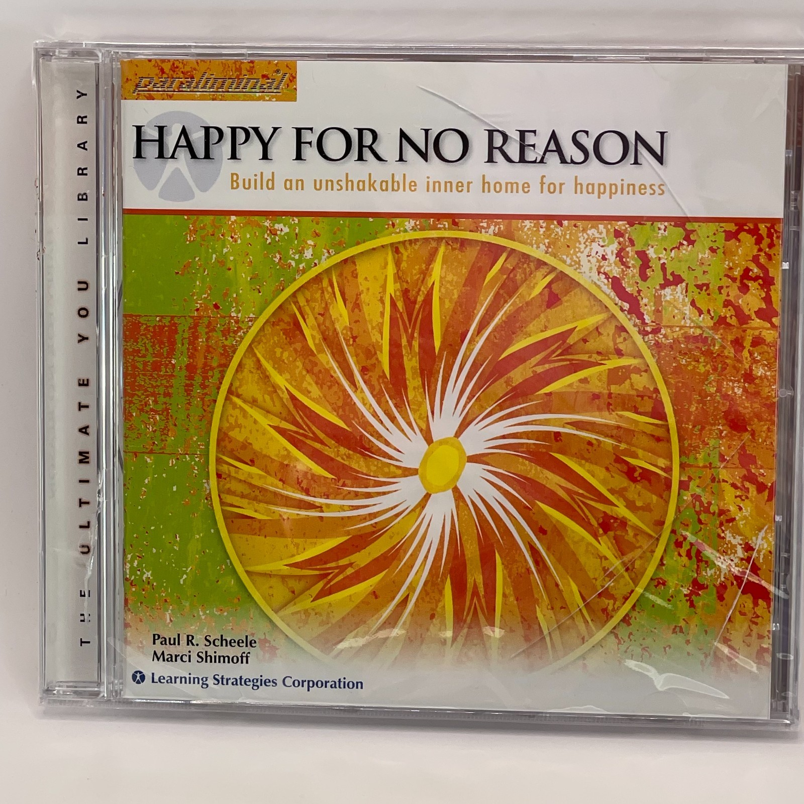 Happy For No Reason Paraliminal Audio CD Paul R Scheel Self Help New Sealed READ