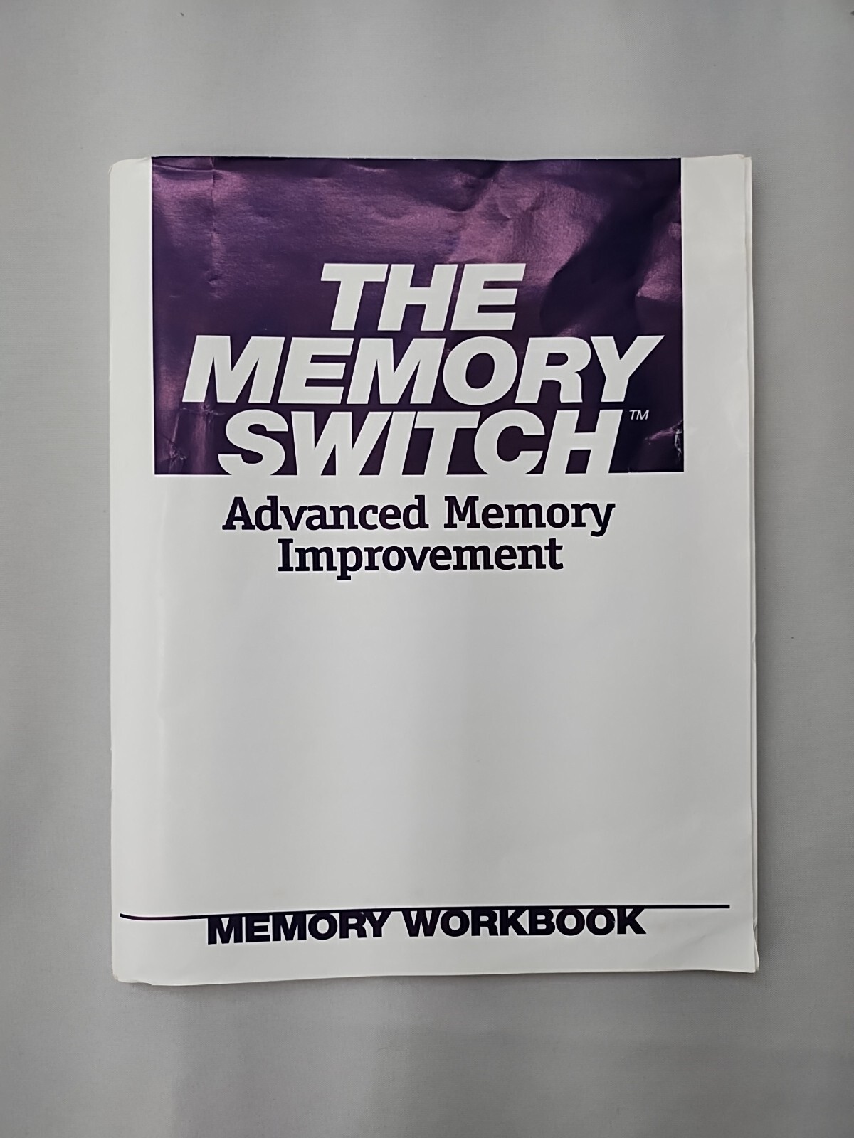 The Memory Switch Matthew Goerke Workbook 8 CD Lessons Memory Music CD Business
