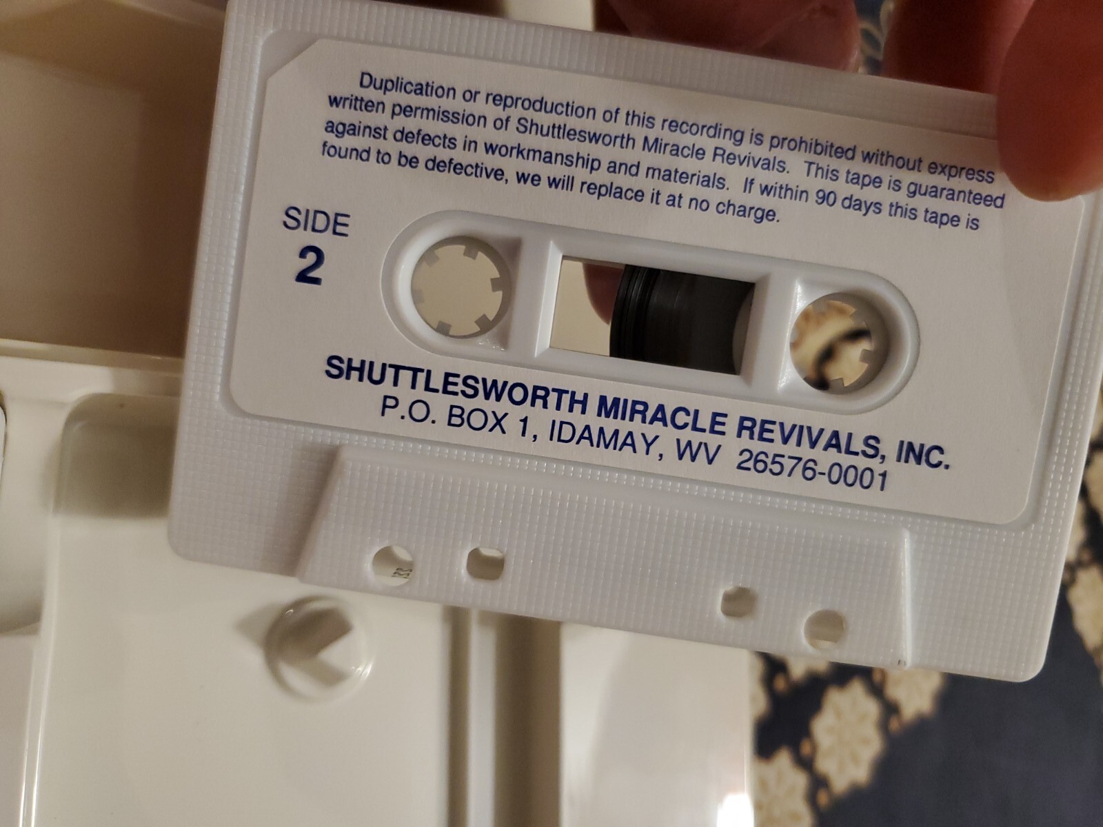 HOW TO SURVIVE THE DEVIL’S ATTACK Evangelist Ted Shuttlesworth CASSETTE TAPE SET