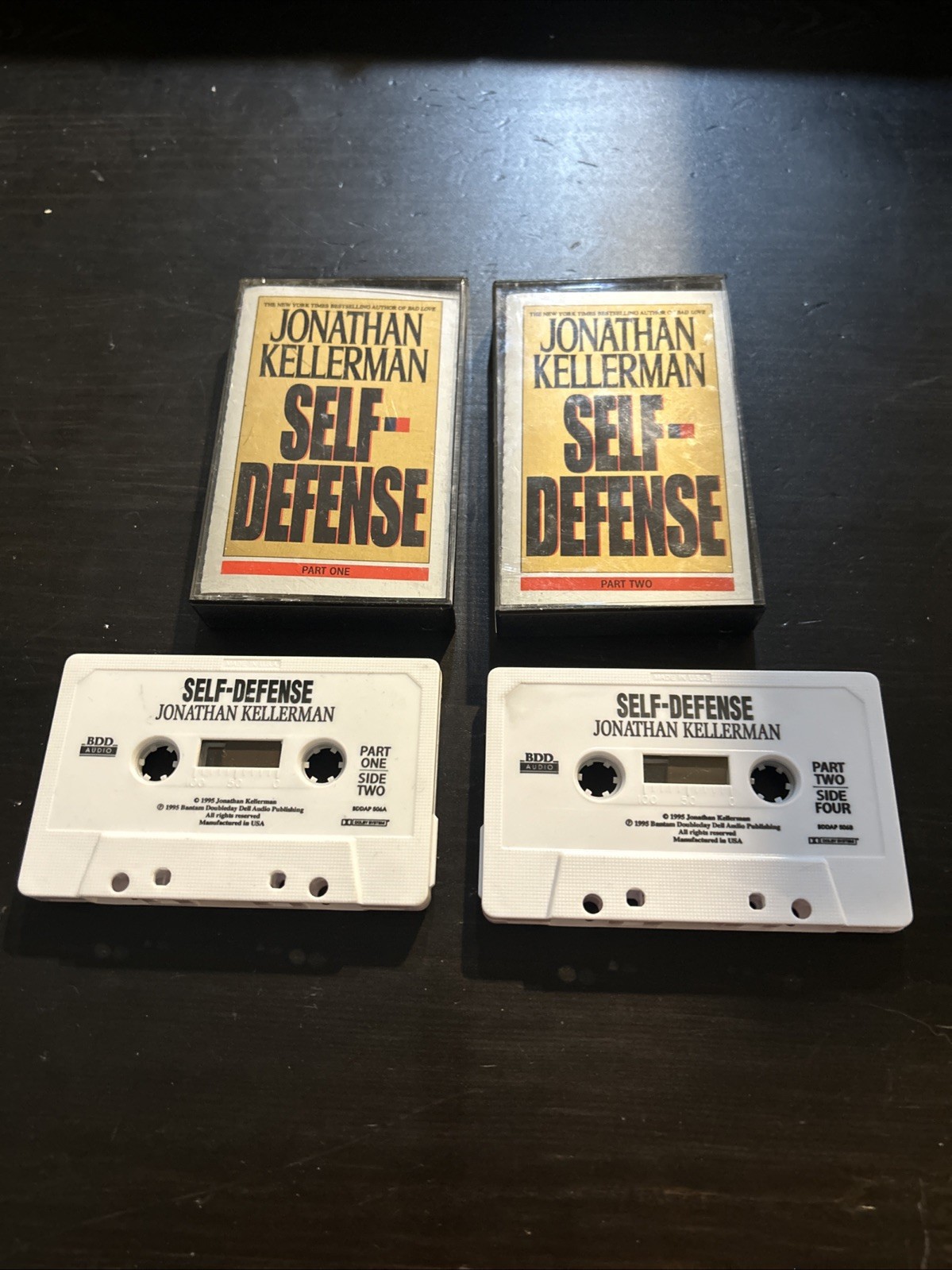 BDD Audio Presents Self Defense By Jonathan Kellerman 2 Cassettes