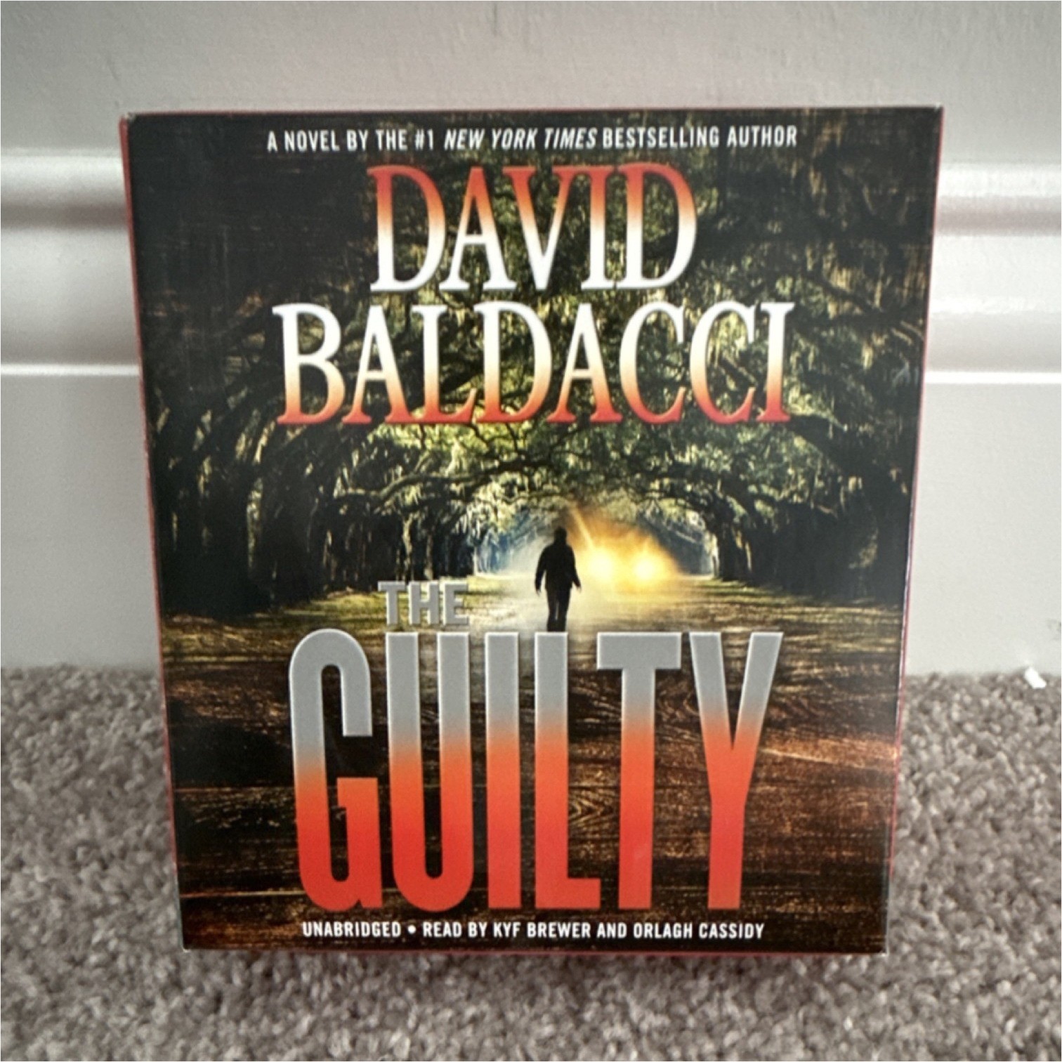 David Baldacci The Guilty Unabridged Audiobook Audio CD Kyf Brewer & Orlagh Cas…