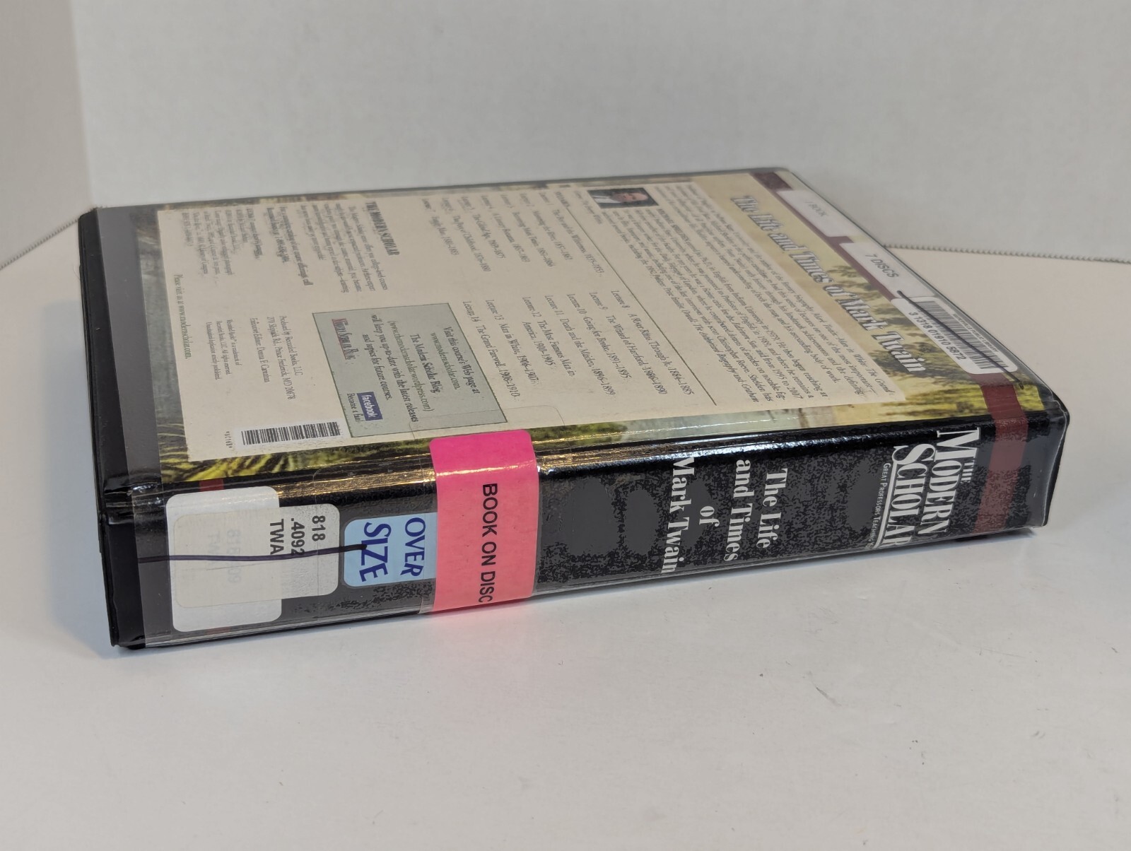 The Life and Times of Mark Twain, 7 CD & 1 Book, Audiobook, Michael Shelden