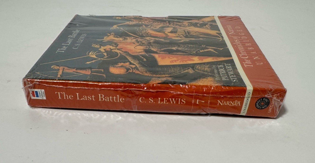 The Chronicles of Narnia The Last Battle C. S. Lewis 2004 5-CD Unabridged New