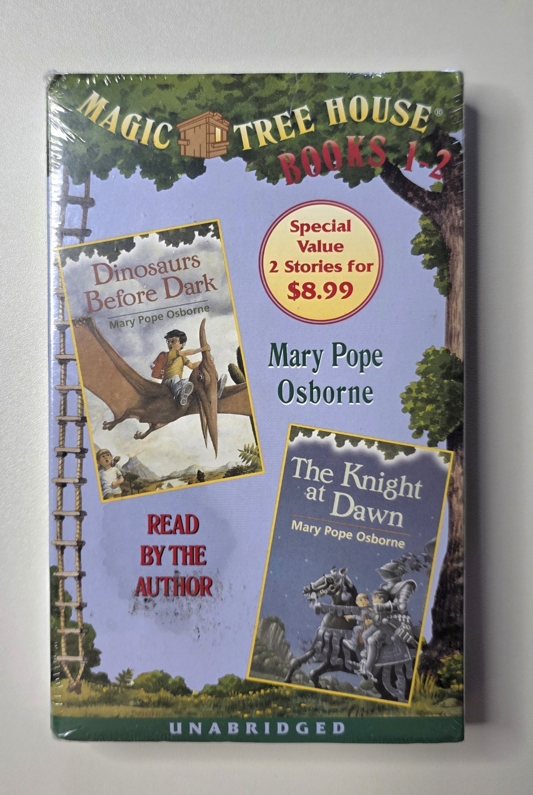 Magic Tree House Books 1-2 Cassette Tape New & Sealed Mary Pope Osbourne