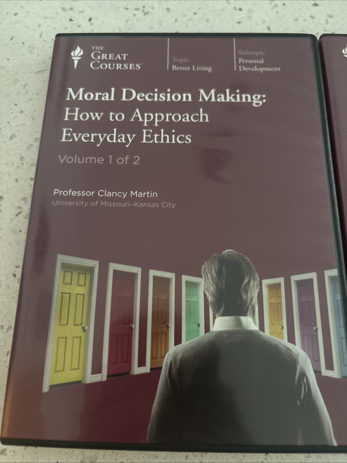 New! Great Courses: Moral Decision Making- Everyday Ethics 12 CD’s & Guide