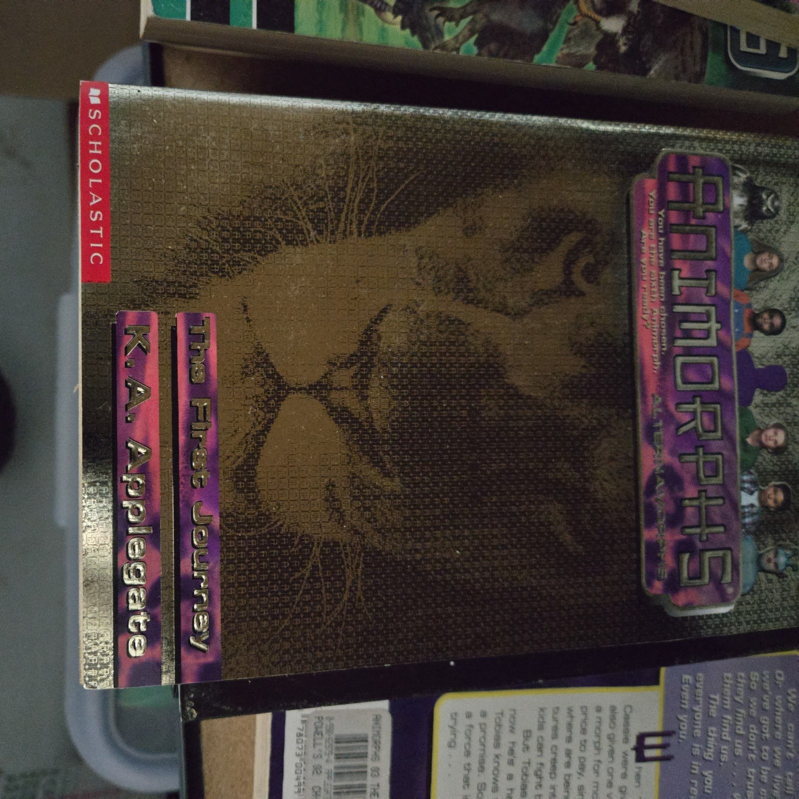 Alternamorphs #01: The First Journey — Paperback By Applegate, K.A.-Good