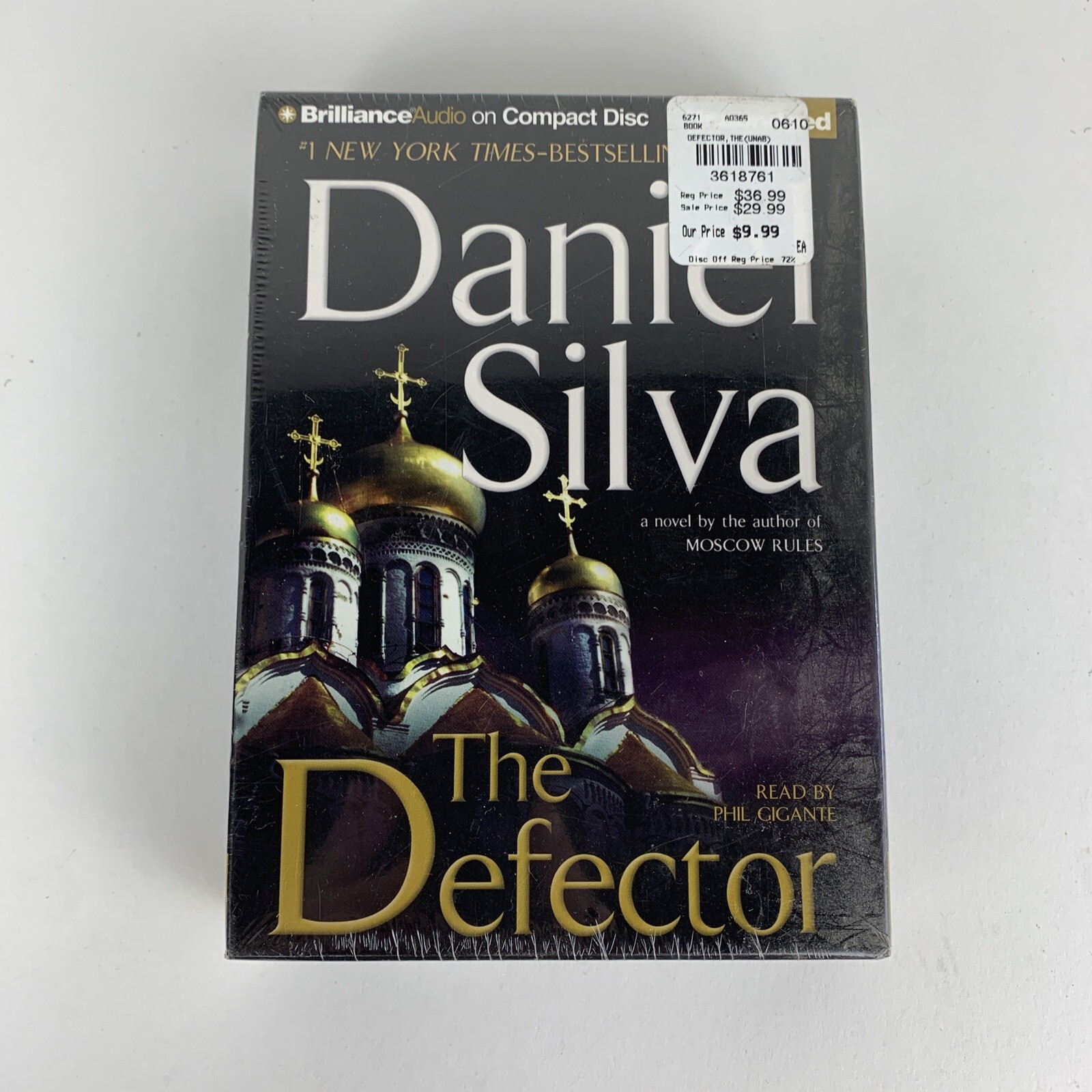Gabriel Allon Ser The Defector by Daniel Silva (2009, Audio 9 Compact Disc) NEW