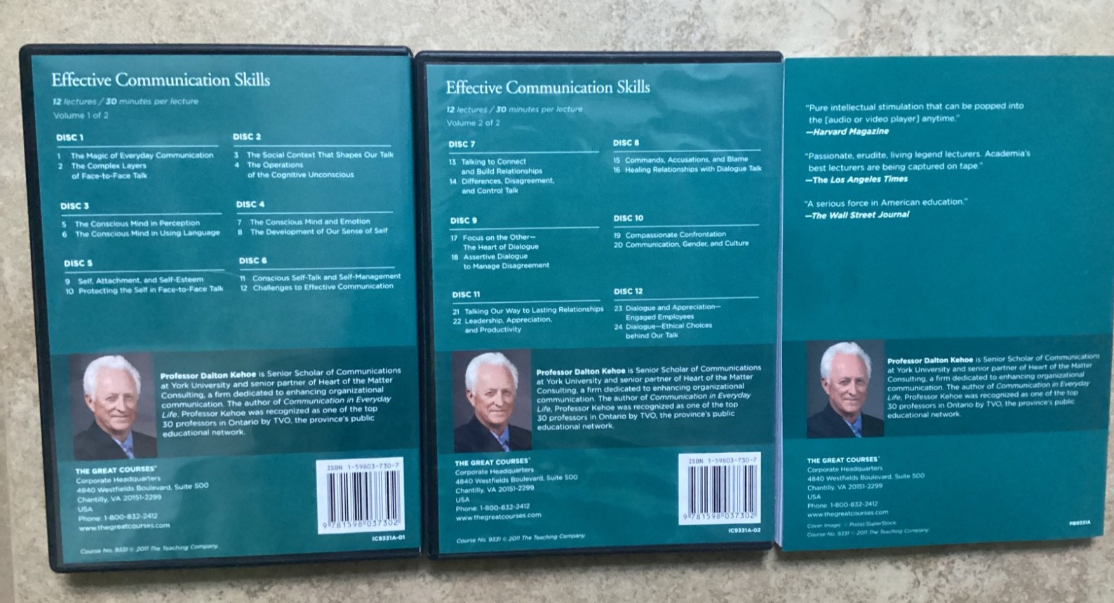 Great Courses EFFECTIVE COMMUNICATION SKILLS New! 12 CDs & Guidebook