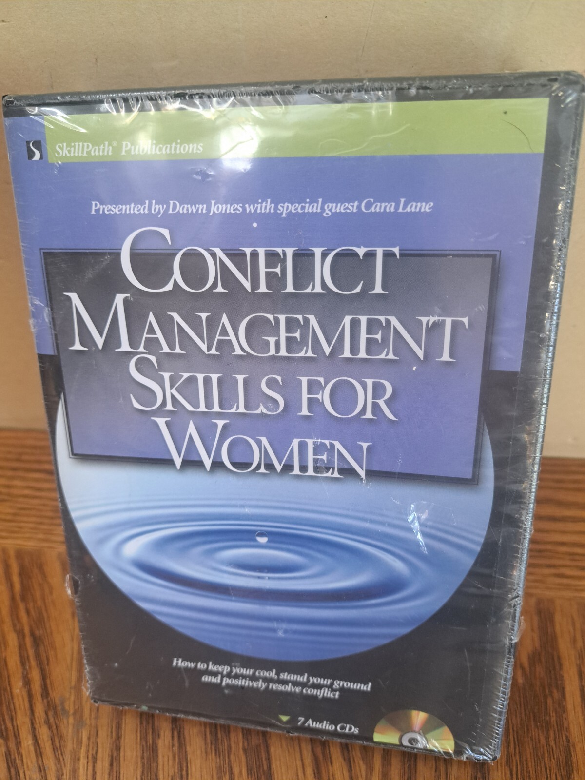 Conflict Management Skills for Women Dawn Jones 7 Audio CDs Brand New Sealed