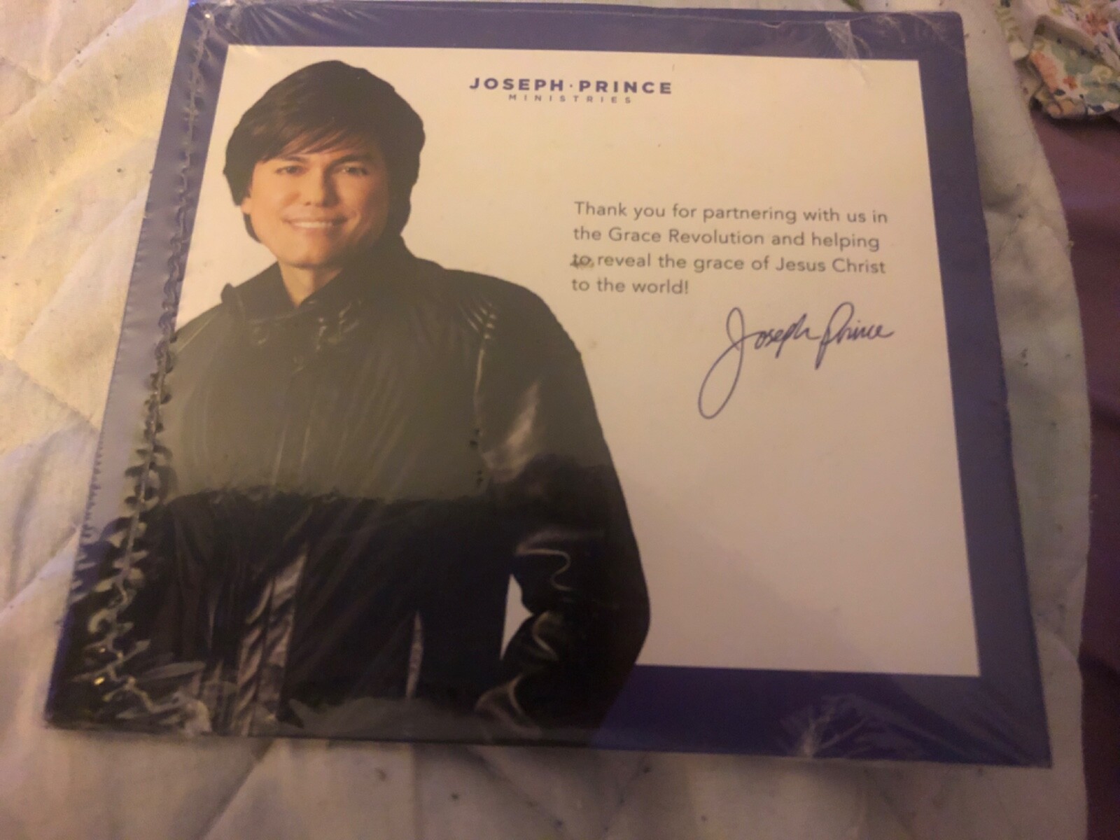 Joseph Prince Ministries — CD PARTNER GIFT ENCLOSED BRAND NEW SEALED CD 💿