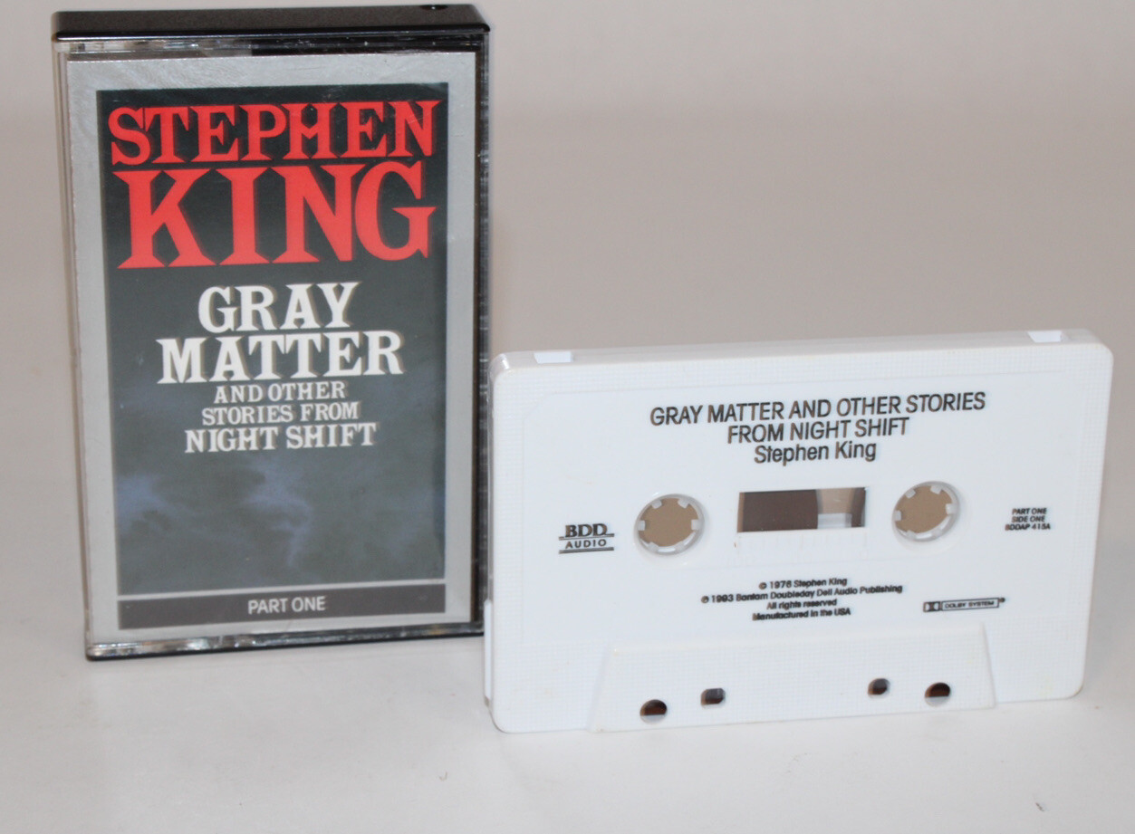 Stephen King’s Gray Matter And OtherStories From The Night Shift Audio Cassette