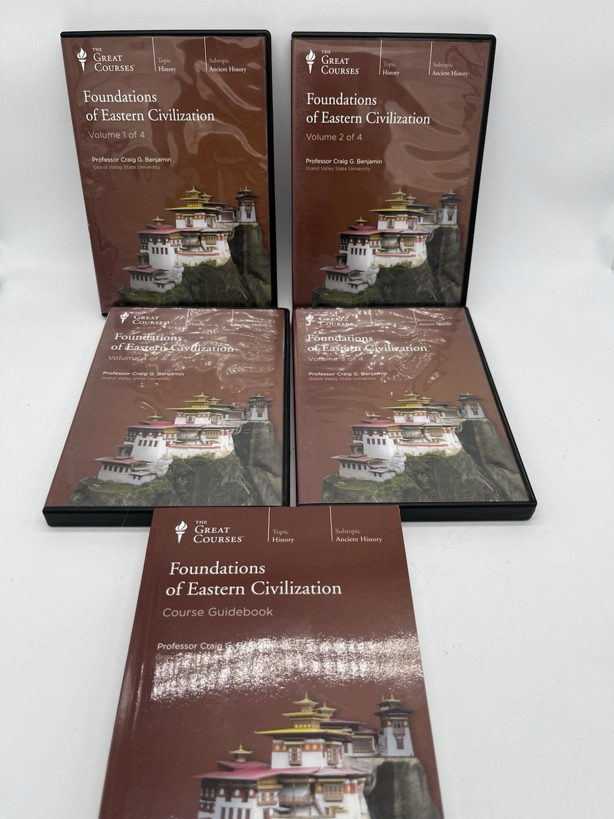Great Courses Foundations of Eastern Civilization, C. Benjamin CDs GUIDEBOOK