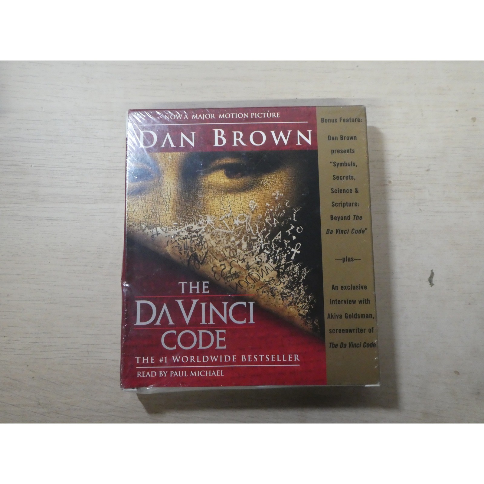 The Da Vinci Code Dan Brown Audiobook CD 6 Discs Paul Michael New Sealed