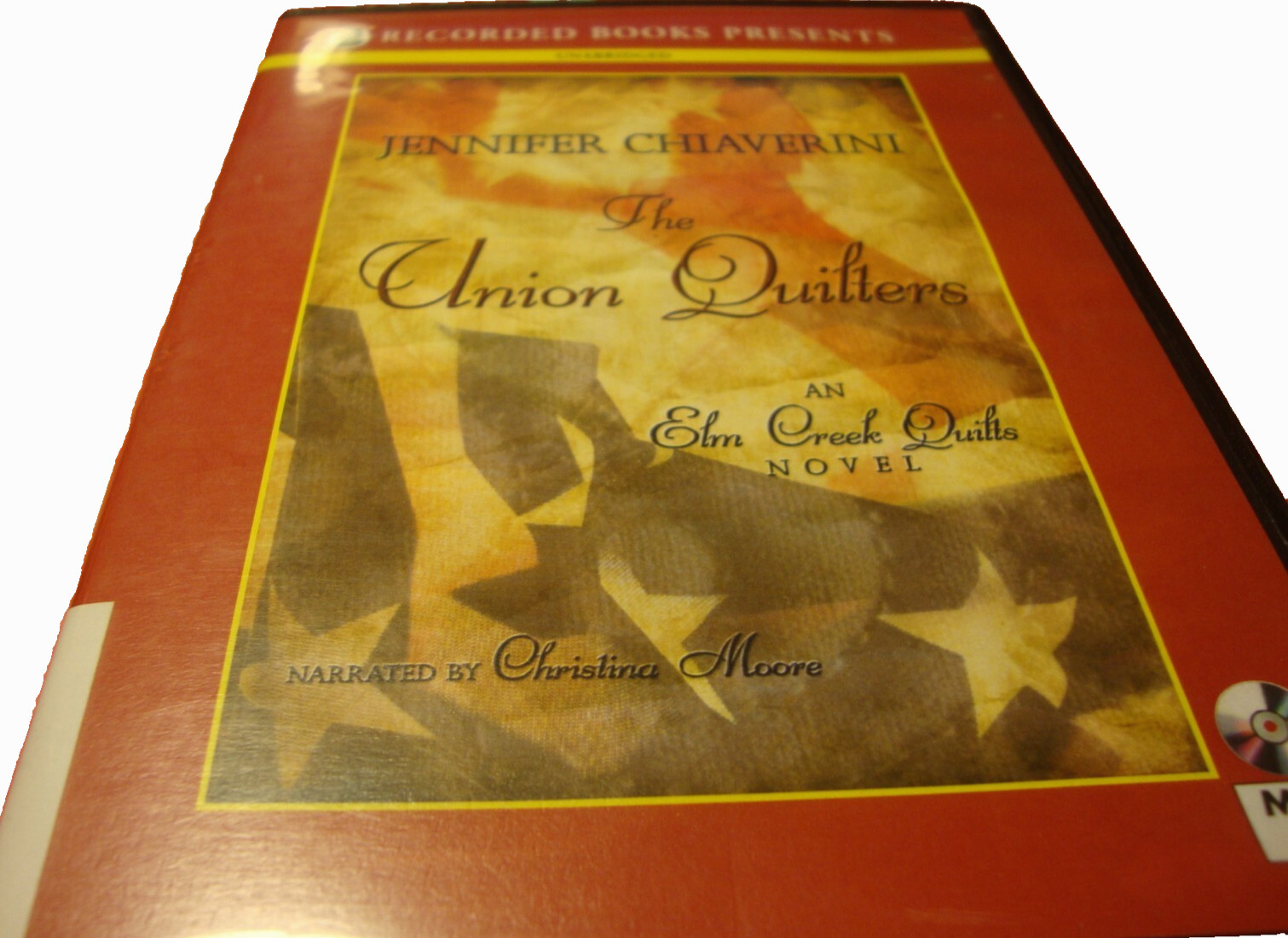 Audiobook; MP3 «The Union Quilters» Jennifer Chiaverini~ Unabridged Ex-Lib L18