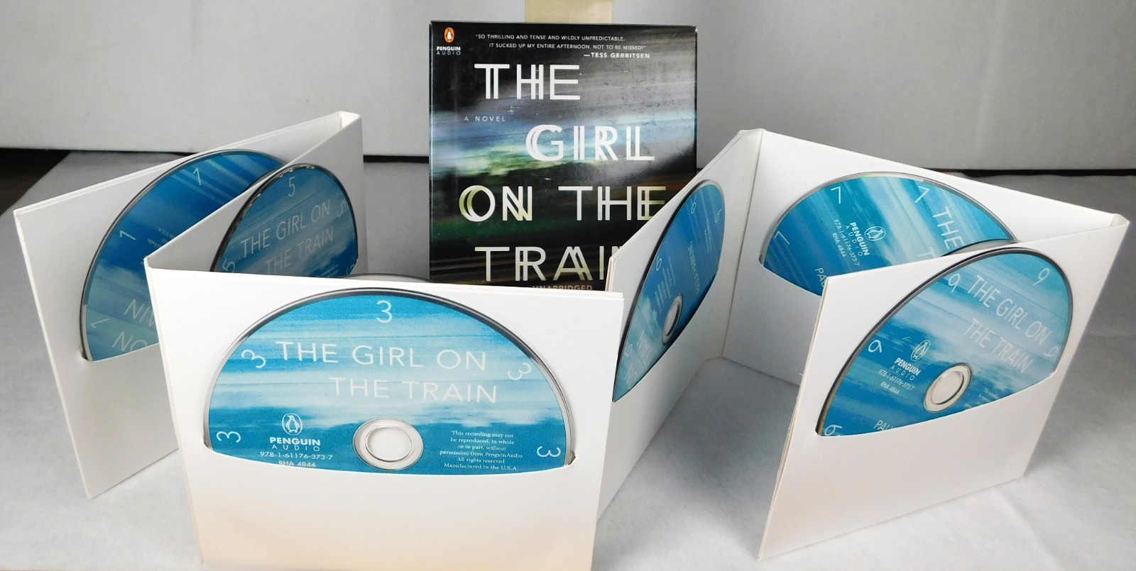The Girl On The Train By Paula Hawkins 2015 Audiobook 9CD’s/11Hrs. Thriller