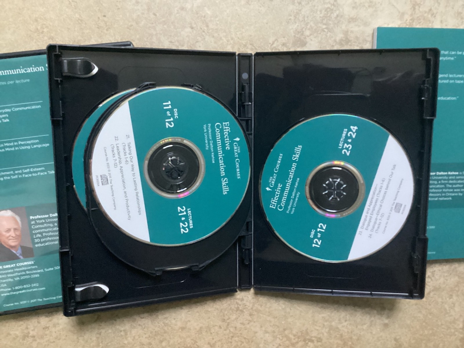 Great Courses EFFECTIVE COMMUNICATION SKILLS New! 12 CDs & Guidebook