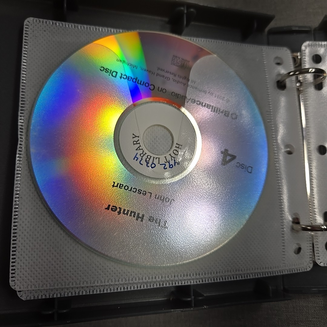 The Hunter John Lescroart 2011 Audiobook 5 CD Abridged Book