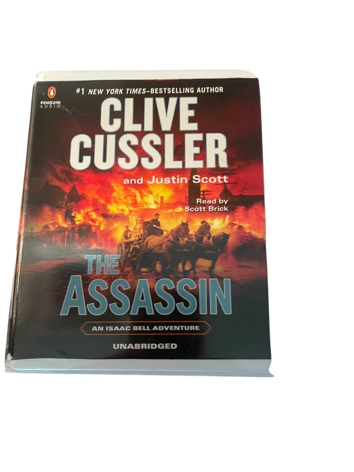 The Assassin by Clive Cussler and Justin Scott Audiobook CDs Unabridged