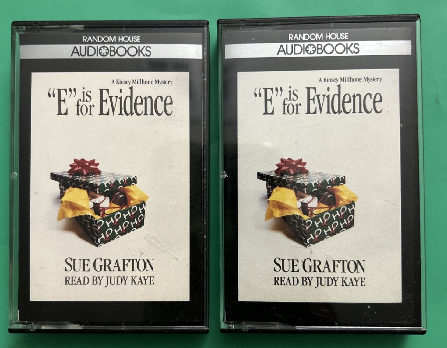 Kinsey Millhone Alphabet Ser.: E Is for Evidence by Sue Grafton (1989, Cassette