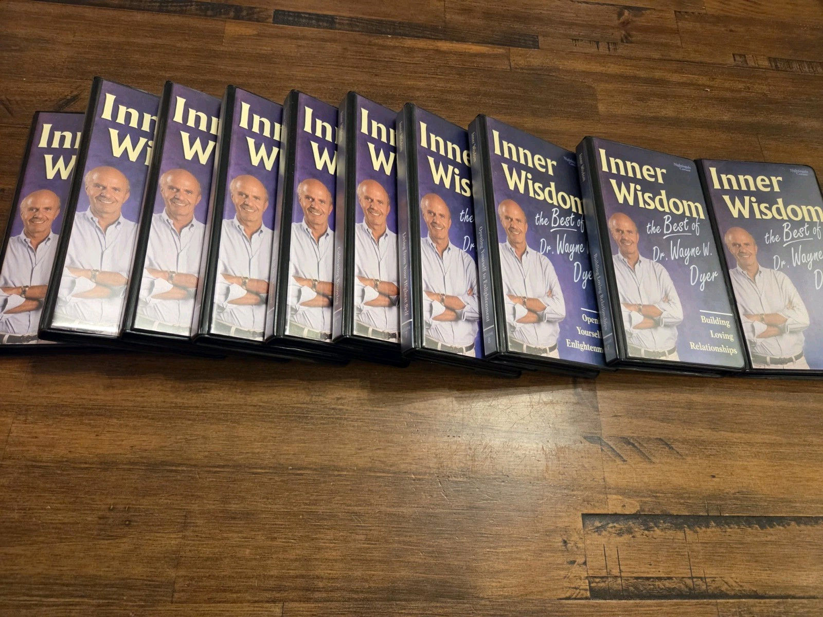 Wayne Dyer Inner Wisdom Cassette Course Nightingale Lot Of 10 Complete