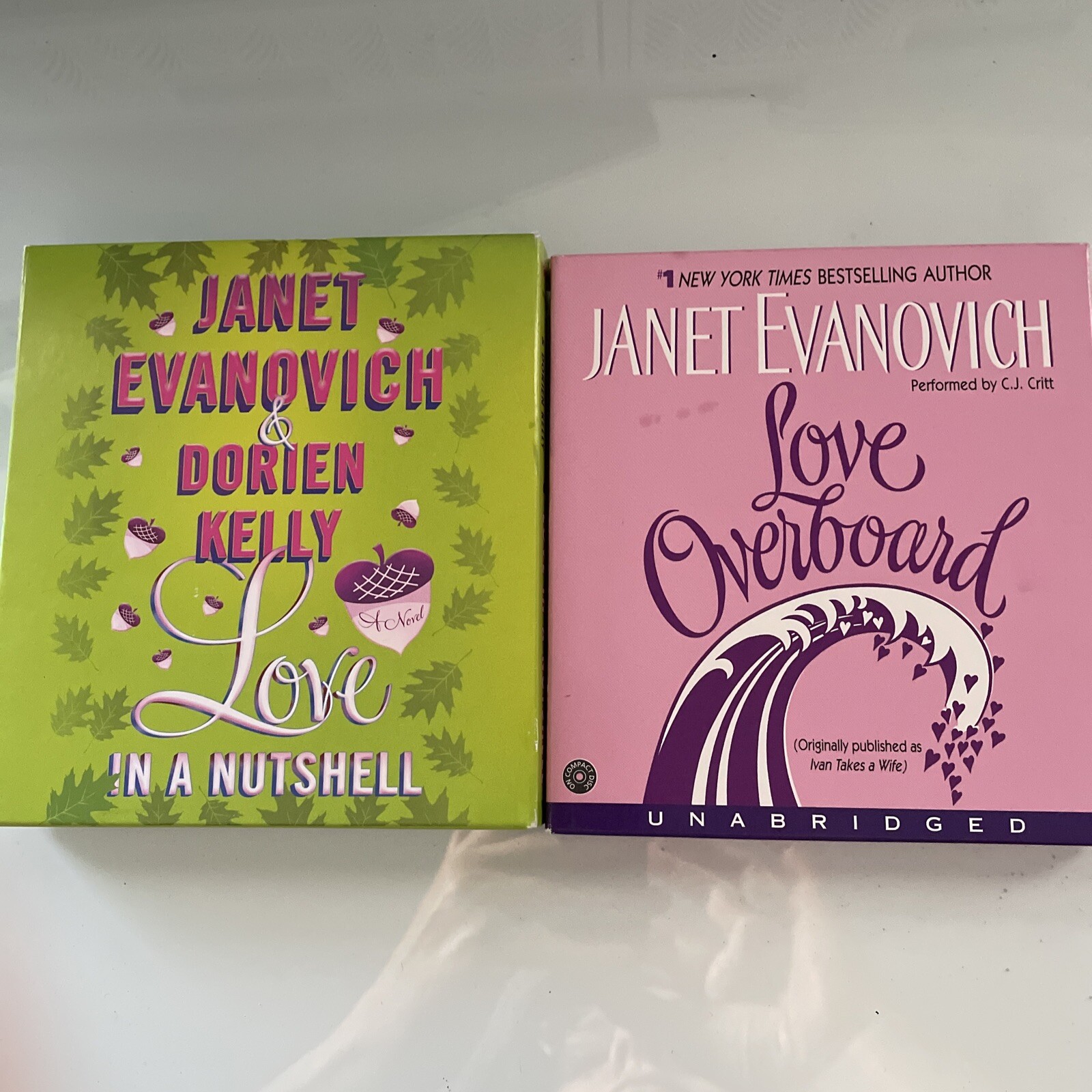 2! Love Overboard By Evanovich & Love In a Nutshell — D Kelly & Janet Evanovich