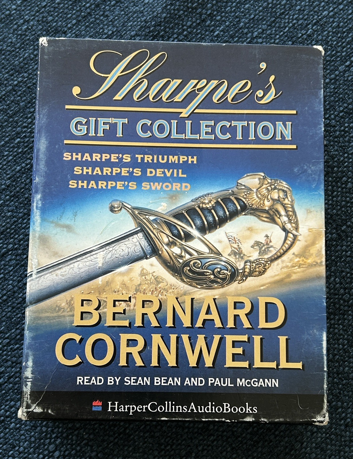Sharpe’s Gift Collection Bernard Cromwell Audio Book Cassette Tape set