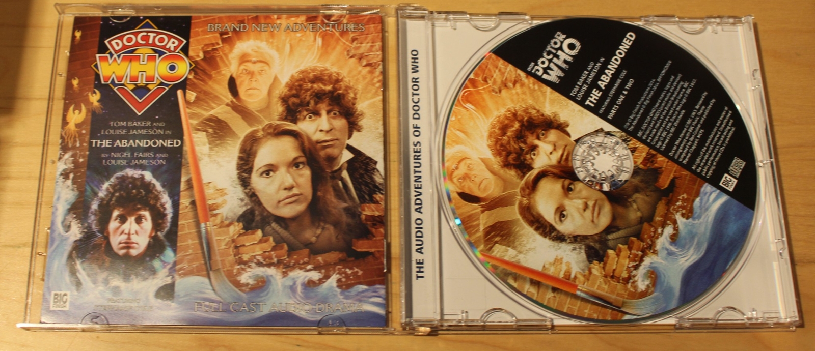 Big Finish Doctor Who: Fourth Doctor Adventures 3×7-The Abandoned CD