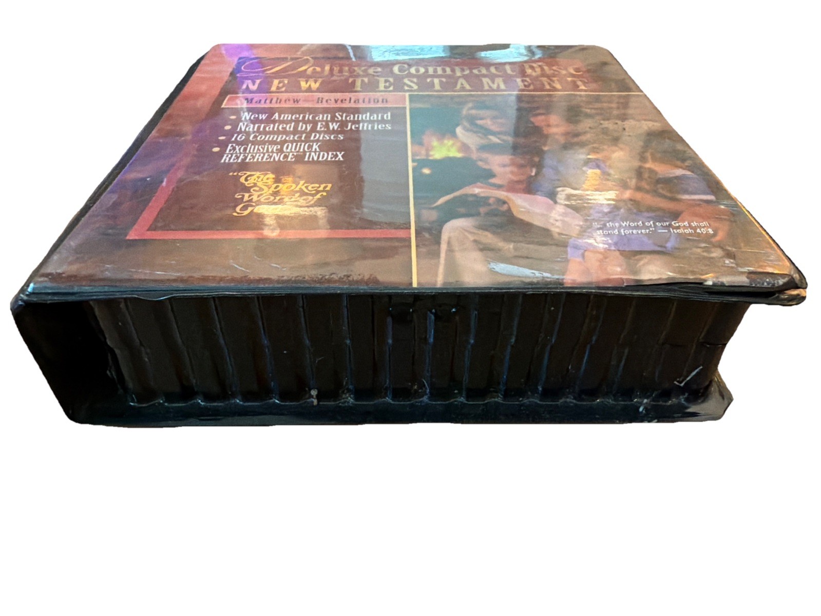 CDI NASB New Testament Audio CD Set E.W. Jeffries Spoken Word of God NO DISC 1