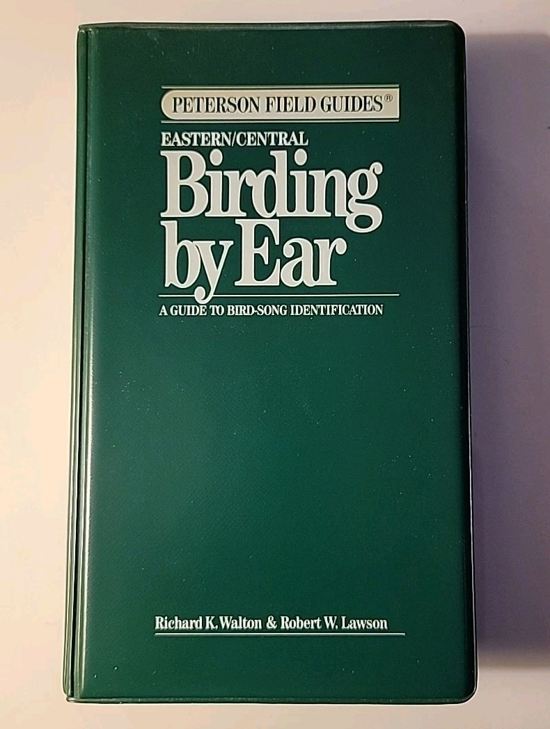 Birding by Ear Peterson Field Guides Eastern Central 3 Cassette Tapes & Booklet