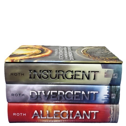 Veronica Roth — The Divergent Series 3 Hardback Book Set W/ Bonus Booklet, Box