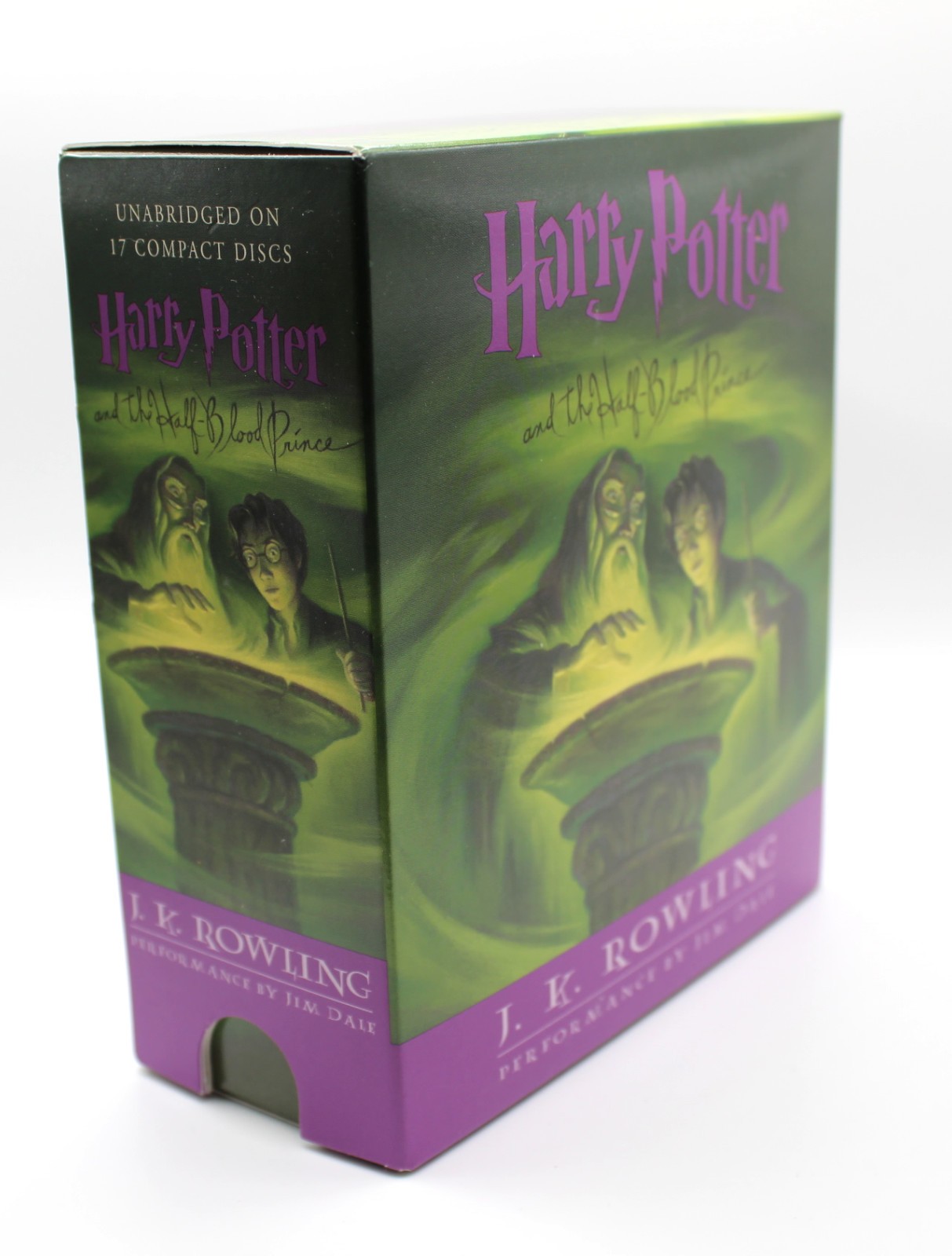 Harry Potter Audiobook CD Lot of 4: Goblet of Fire, Order of Phoenix, Half-Blood