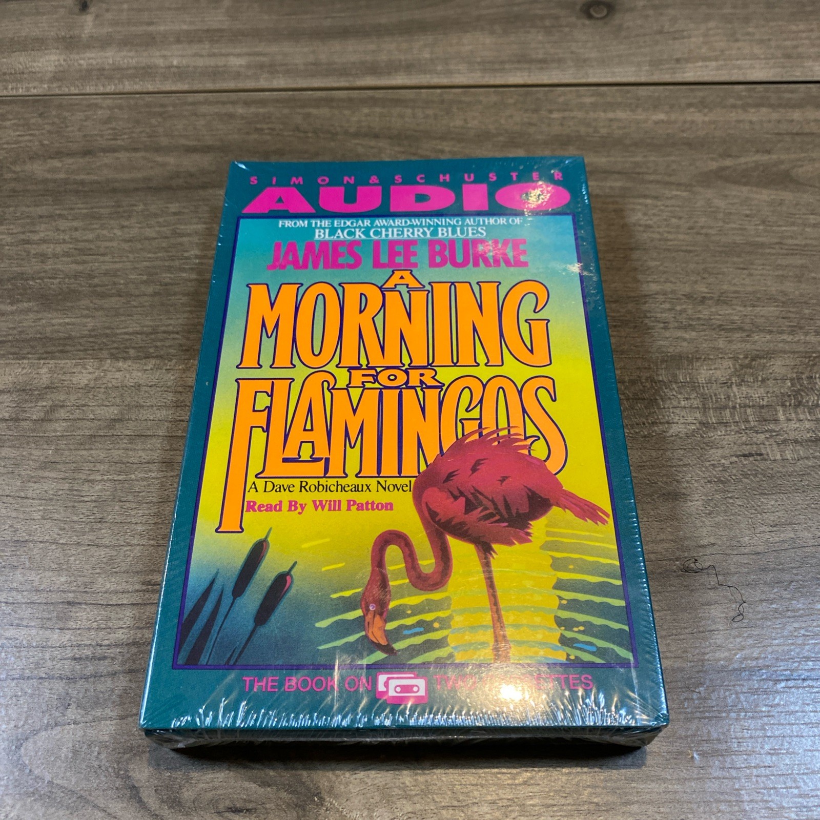 1990 James Lee Burke A Morning For Flamingos Simone & Schuster Audio Novel Tape